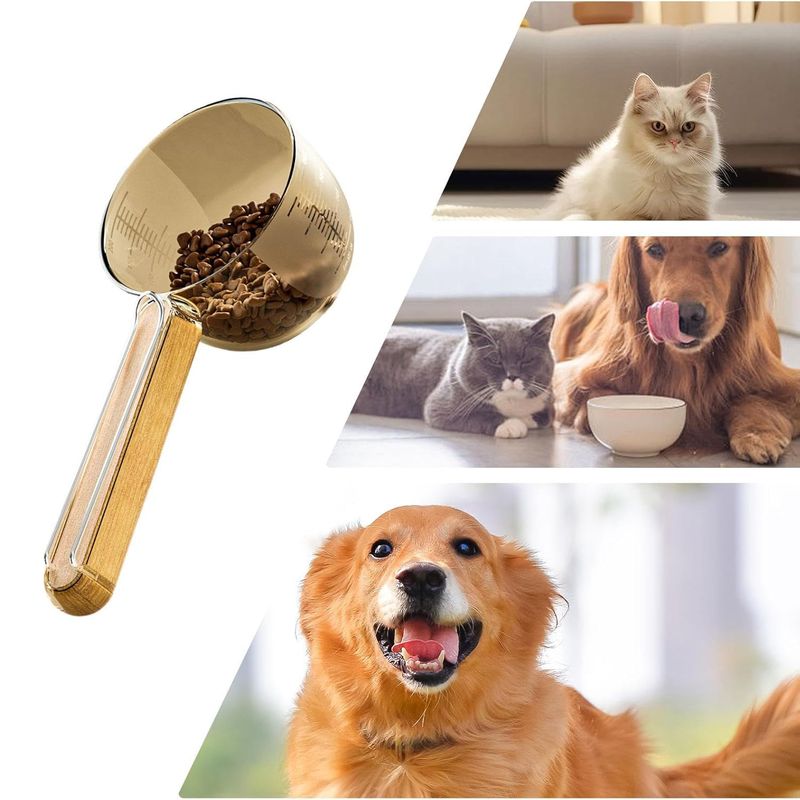 Living123 Cuillère à nourriture pour chiens et chats