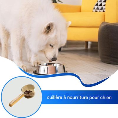 Living123 Cuillère à nourriture pour chiens et chats