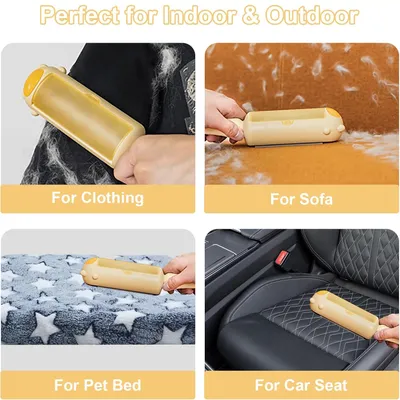 Living123 Brosse anti - poils pour chat et chien