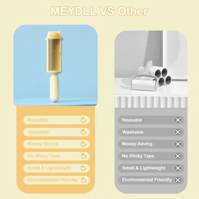 Living123 Brosse anti - poils pour chat et chien