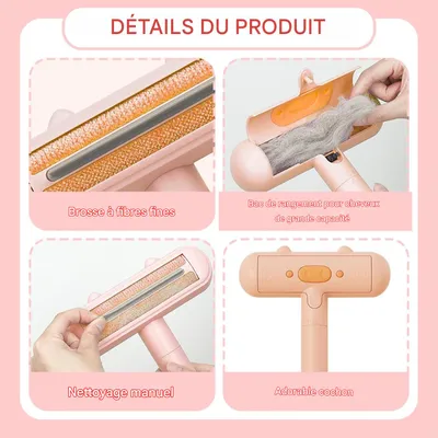 Rouleau anti Peluches réutilisable Pour les poils de chien et chat