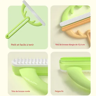 Épilateur portatif pour nettoyer poils d'animaux de compagnie