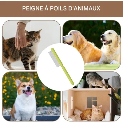 Brosse de toilettage pour chat Équilibrée pour la peau du chat