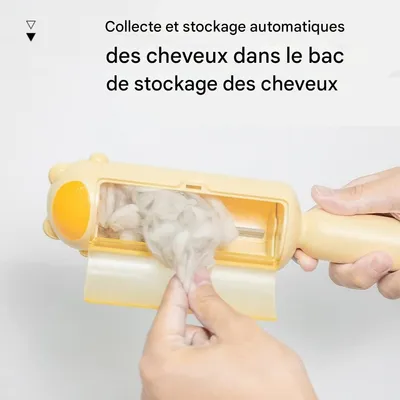 Living123 Brosse anti - poils pour chat et chien