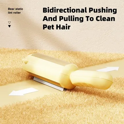 Living123 Brosse anti - poils pour chat et chien