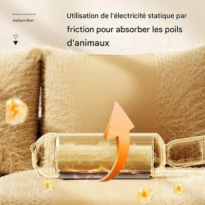 Living123 Brosse anti - poils pour chat et chien