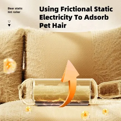 Living123 Brosse anti - poils pour chat et chien