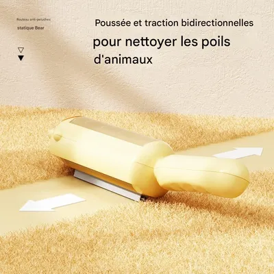 Living123 Brosse anti - poils pour chat et chien