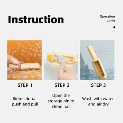 Living123 Brosse anti - poils pour chat et chien