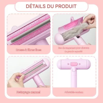 Rouleau anti Peluches réutilisable Pour les poils de chien et chat