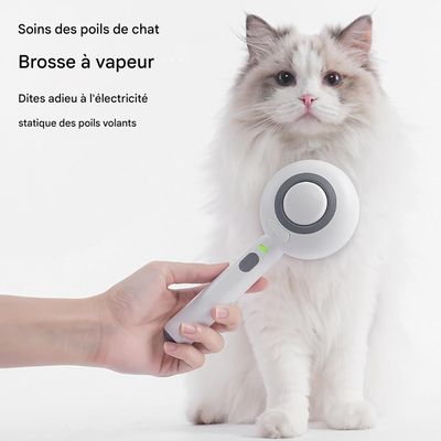 Living123 Brosse de toilettage 3 en 1 pour chat
