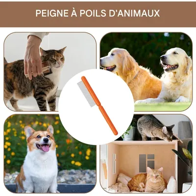 Brosse de toilettage pour chat Équilibrée pour la peau du chat