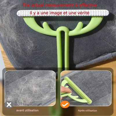Épilateur portatif pour nettoyer poils d'animaux de compagnie