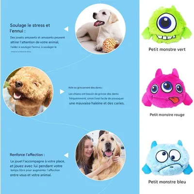 Living123 Jouet Peluche De Chien