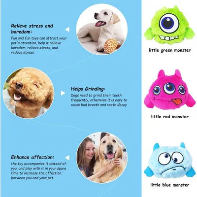 Living123 Jouet Peluche De Chien