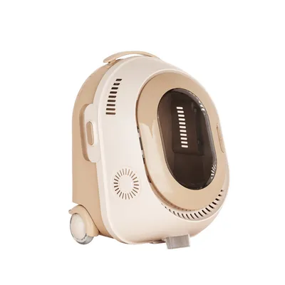 Living123 Sac de transport à roulettes 3 en 1 pour chat,Porte