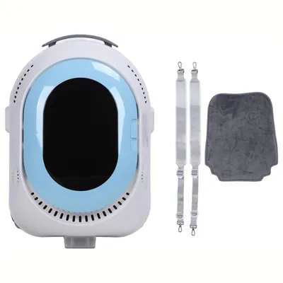 Living123 Sac de transport à roulettes 3 en 1 pour chat,Porte