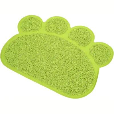 Tapis de bac à litière en PVC pour chat, 40X30CM