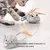 Jouet souris floquée rechargeable par USB pour chats