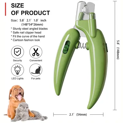 Ciseaux coupe-griffes pour chien et chat