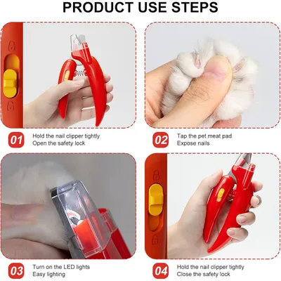 Ciseaux coupe-griffes pour chien et chat