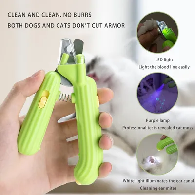 Ciseaux coupe-griffes pour chien et chat