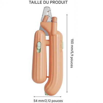 Ciseaux coupe-griffes pour chien et chat