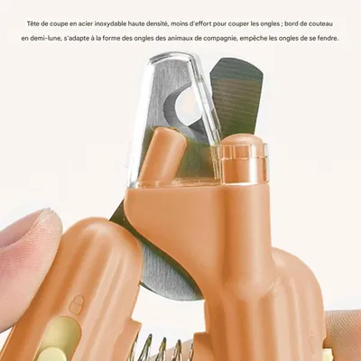 Ciseaux coupe-griffes pour chien et chat