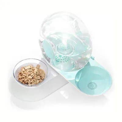 Ensemble d'alimentateur et de distributeur d'eau automatiques