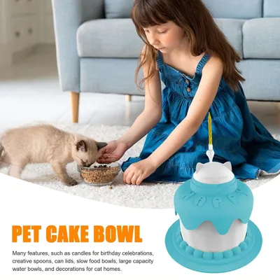 Bol multifonctionnel de nourriture et d'eau pour chiens et chiots