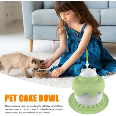 Bol multifonctionnel de nourriture et d'eau pour chiens et chiots