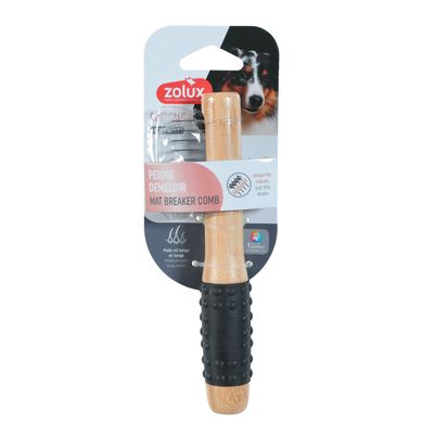 Peigne Démêloir 16.5 cm pour chien à Poils mi longs et longs