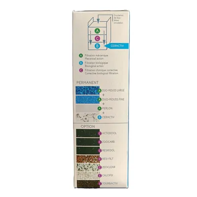 Ceractiv céramique de préfiltration 700 g pour aquarium