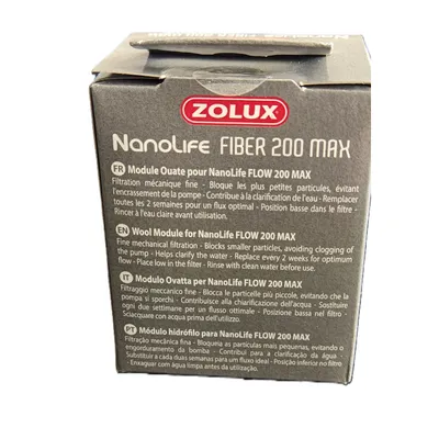 Cartouche Ouate pour Nanolife 200 max pour aquarium