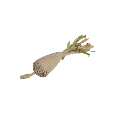 Jouet pyramide carton et ficelles pour chat Jouet pyramide carton et ficelles pour chat