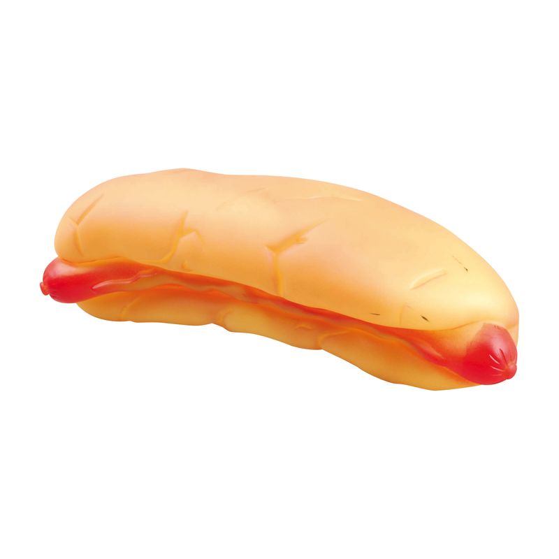 Jouet peluche Hot Dog pour chien