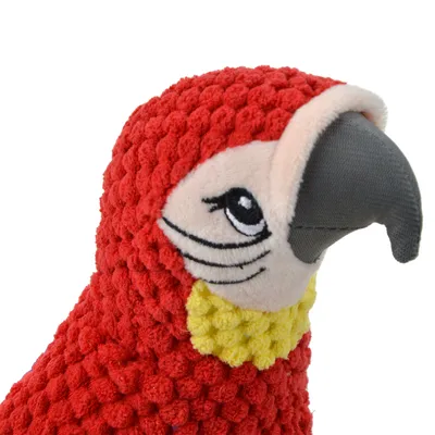 Jouet peluche Mateo le perroquet corde pour chien