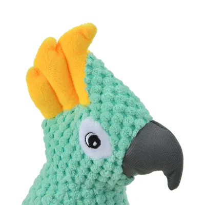 Jouet peluche Pablo le perroquet corde pour chien