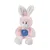 Jouet peluche lapin avec balle pour chien Jouet peluche lapin avec balle pour chien