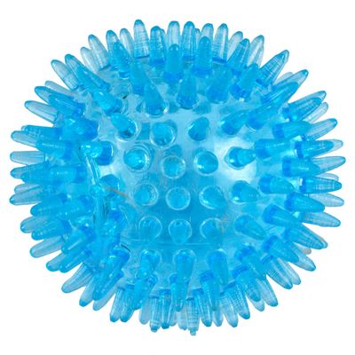 Jouet peluche lapin avec balle pour chien