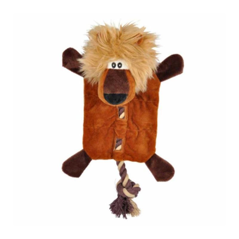 Jouet en peluche Lion pour chien