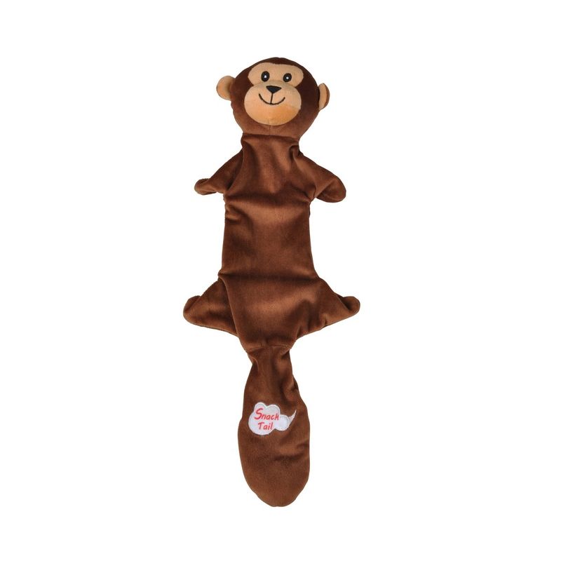 Jouet peluche singe friandises a cacher pour chien