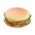 Jouet hamburger pour chien Jouet hamburger pour chien
