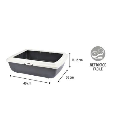 Bac à litière pour chat