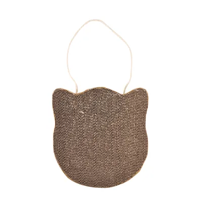 Griffoir carton a suspendre et herbe a chat Griffoir carton a suspendre et herbe a chat