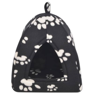 vidaXL lit pour chats Tissu
