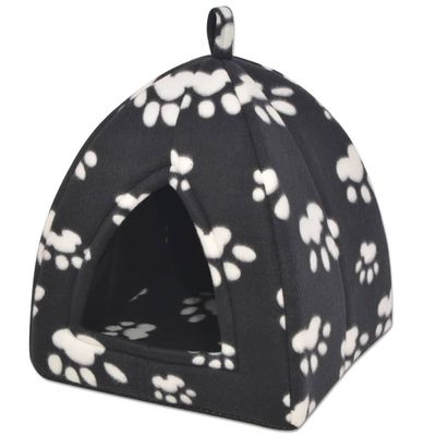 vidaXL lit pour chats Tissu