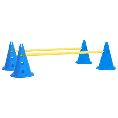 vidaXL obstacle d'activité pour chien Polyéthylène