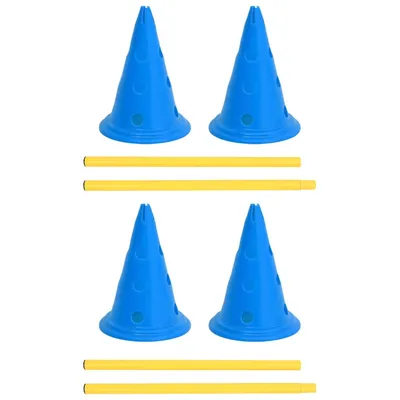 vidaXL obstacle d'activité pour chien Polyéthylène