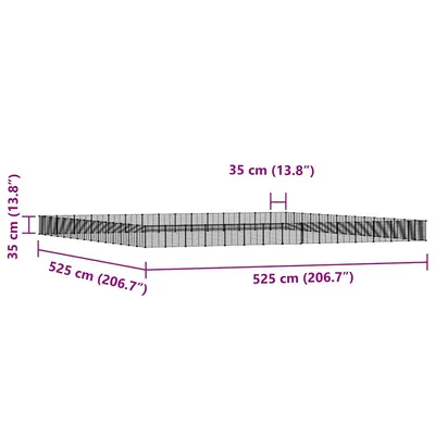 vidaXL cage pour animaux de compagnie Acier